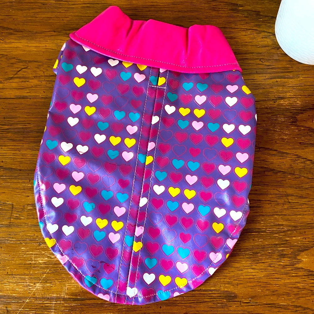 Sweetheart Doggie Rain Jacket